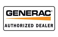 A generac authorized dealer logo.