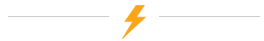 A yellow lightning bolt is shown on the side of a green background.